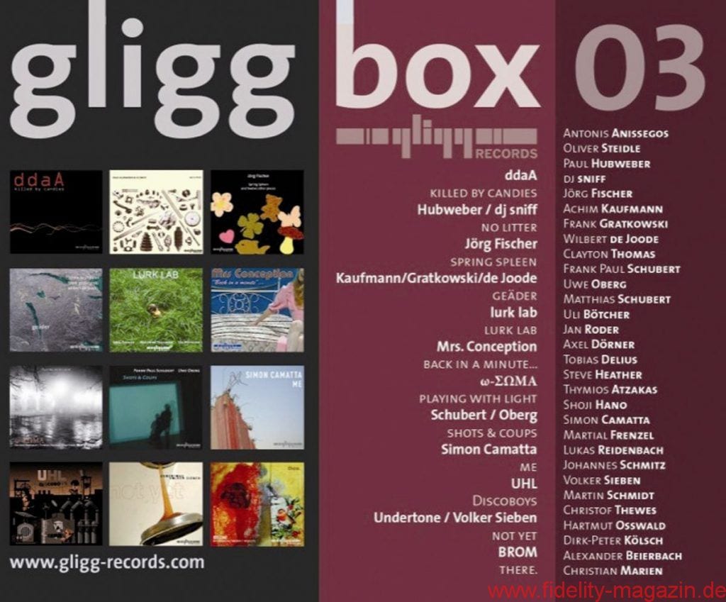 gligg box 03 12-CD-Box/gligg Records
