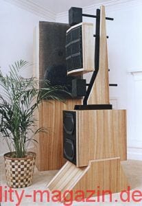 An early original WAMM Loudspeaker in a wooden finish