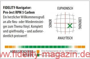 Pro-Ject RPM 5 Carbon Navigator
