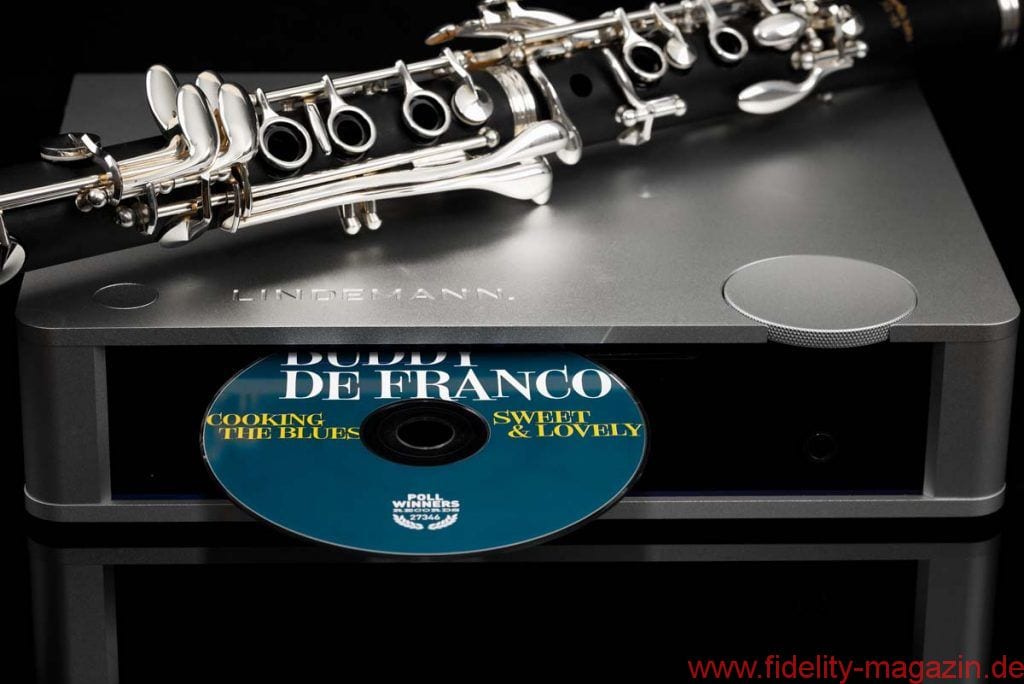 Lindemann Musicbook 15 DSD - Das Musicbook 15 DSD kann dank des eingebauten TEAC-Laufwerks auch als hochwertiger CD-Player fungieren.