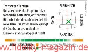 Transrotor Tamino Tonabnehmer Navigator