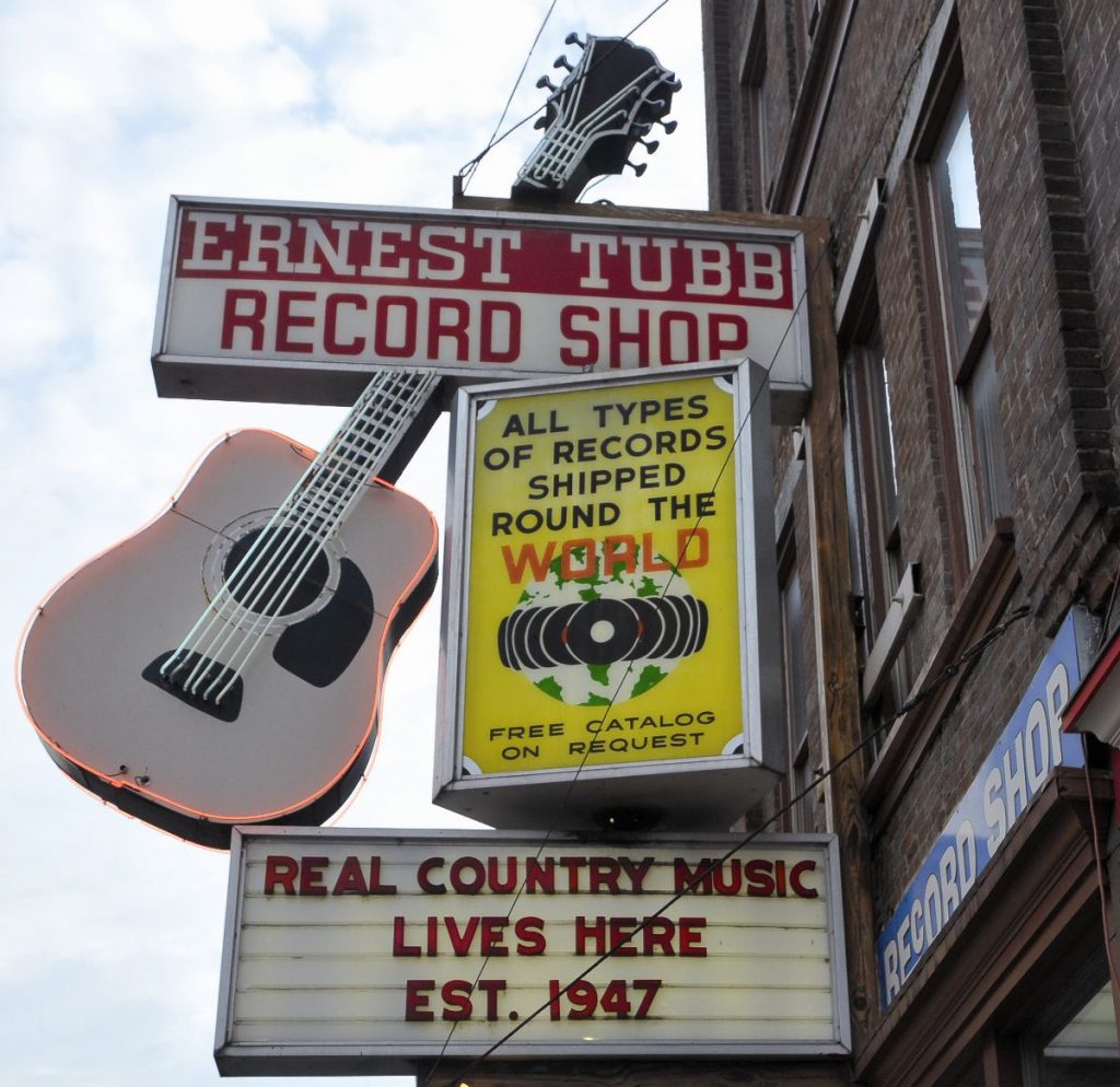 NASHVILLE record shop