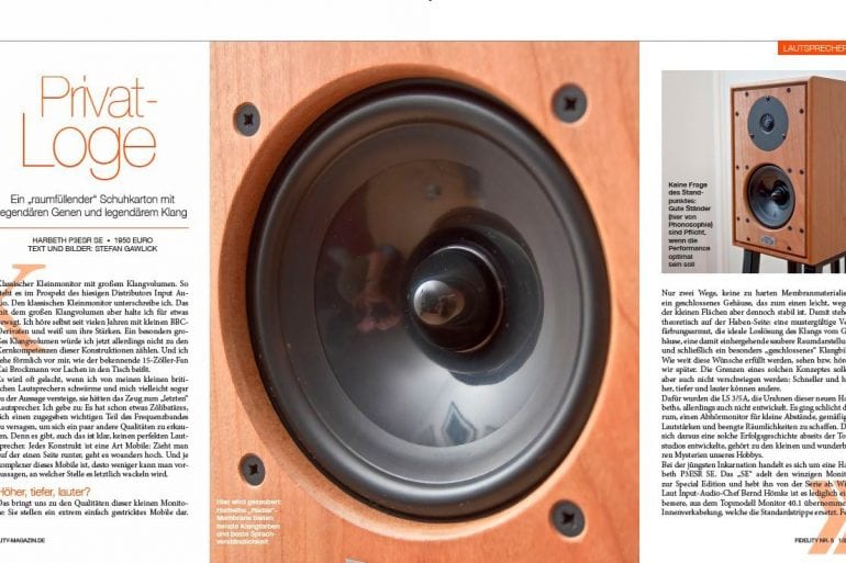 Harbeth P3ESR SE: Ein „raumfüllender“ Schuhkarton mit legendären Genen und legendärem Klang. Klassischer Kleinmonitor mit großem Klangvolumen.