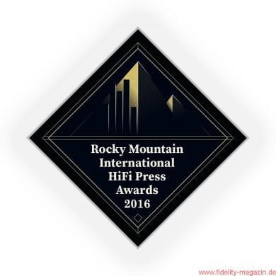 Rocky Mountain International HiFi Press Award RIHPA 2016