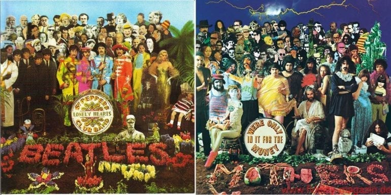 Albumdoppel Beatles Zappa
