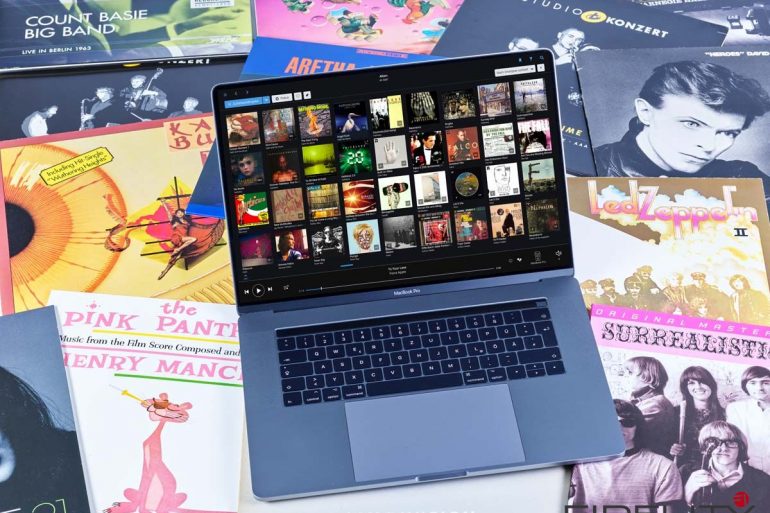 Roon auf Apple MacBook Pro