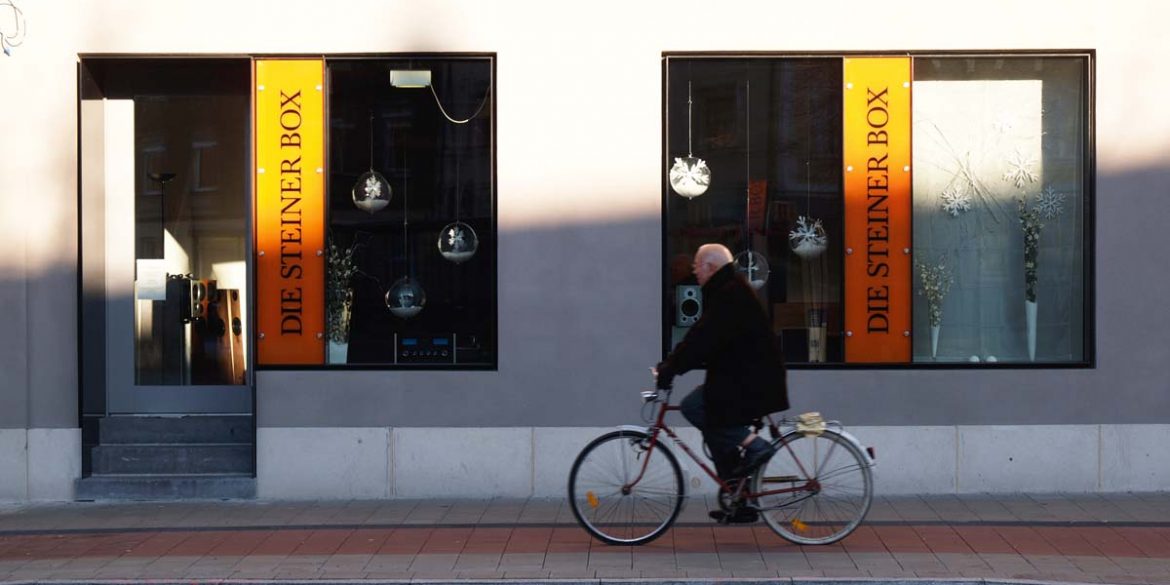 Die Steiner Box, Erlangen und Nürnberg Atmospäre außen