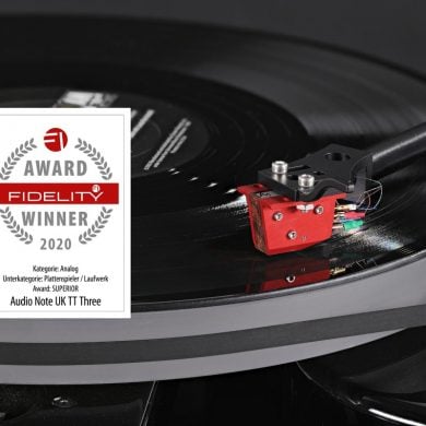 FIDELITY Award 2020 Audio Note TT3 Plattenspieler