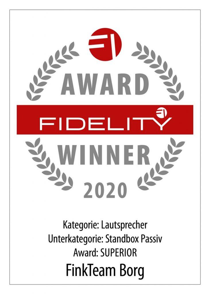 FIDELITY Award 2020 FinkTeam Borg