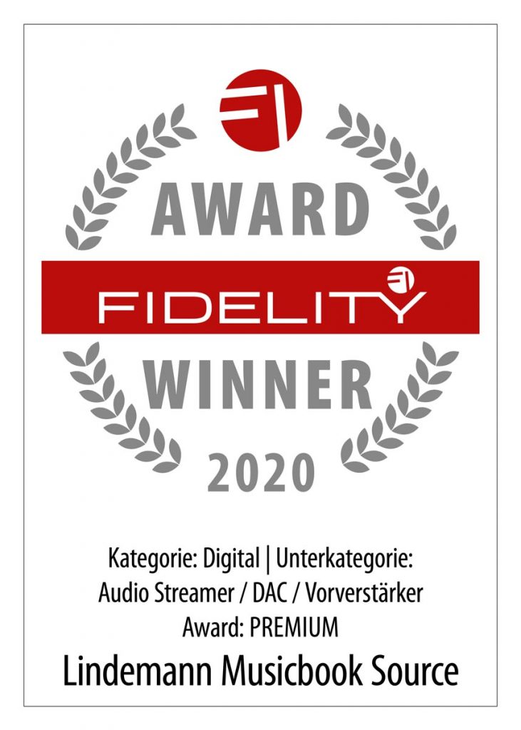 FIDELITY Award 2020 Lindemann Musicbook Source