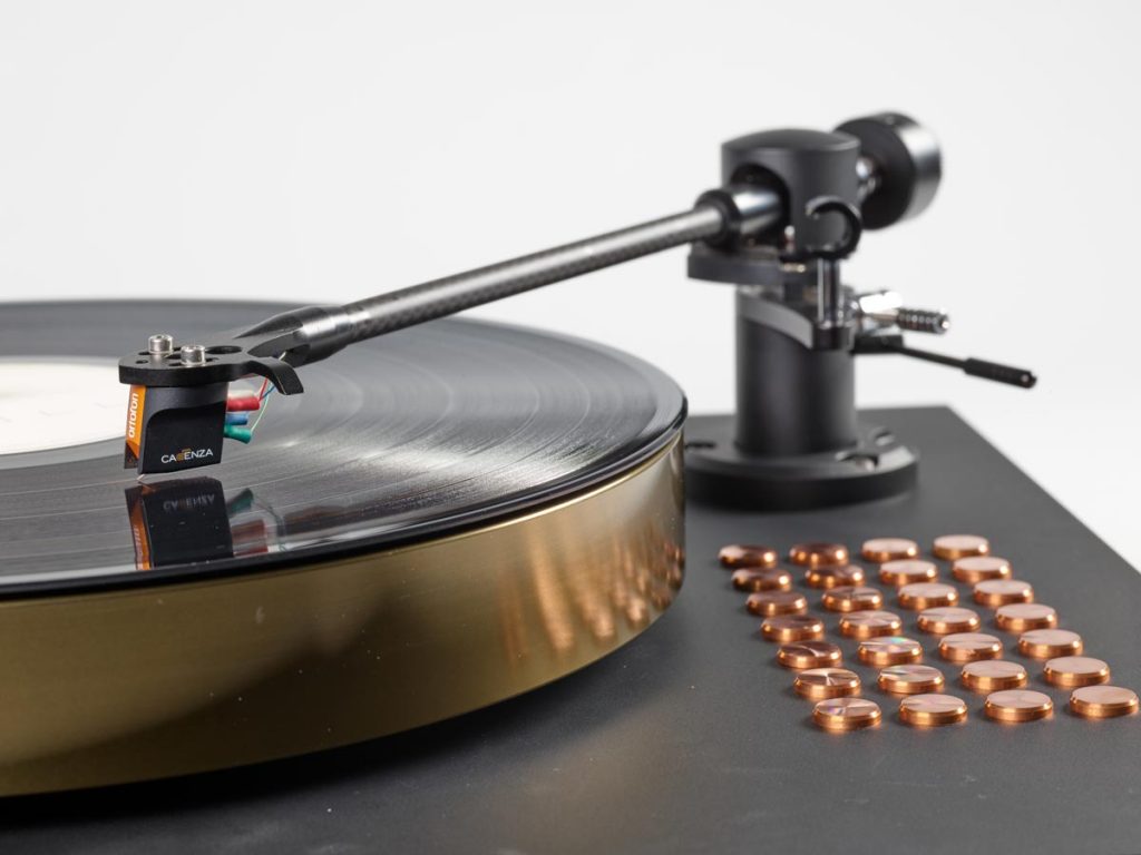 Plattenspieler 1877 Phono Zavfino Copperhead X plus Tonarm Aeshna Carbon