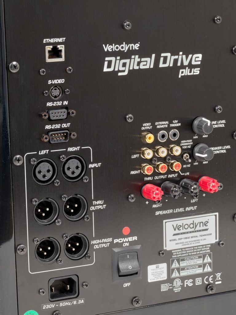Velodyne Digital Drive Plus 10 Anschlüsse