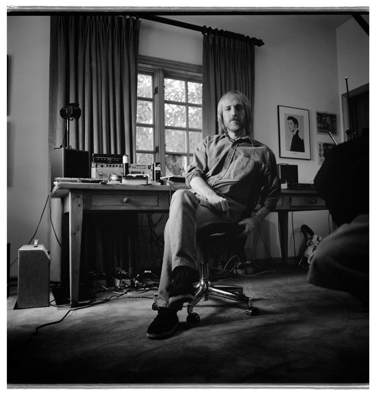 Tom Petty im Home-Studio, credit Robert Sebree