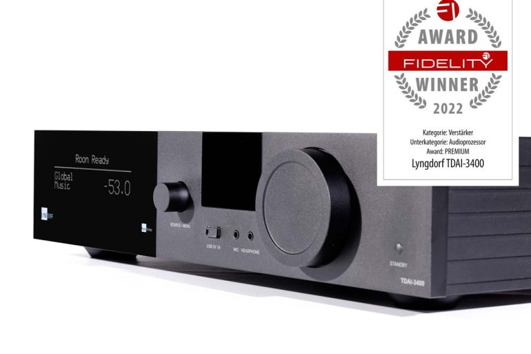 Lyngdorf TDAI-3400 FIDELITY Award 2022