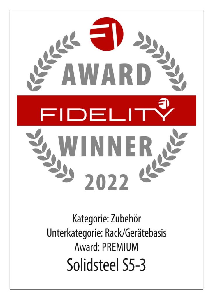 Solidsteel S5-3 FIDELITY Award 2022