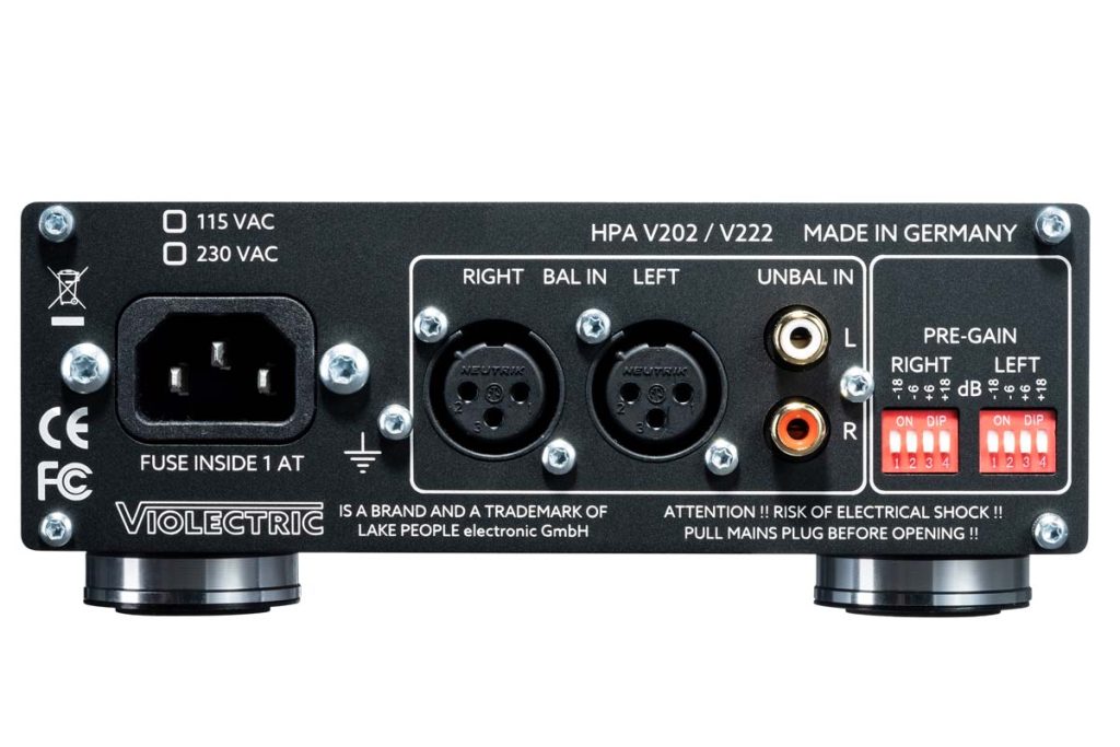 Violectric HPA V202 und HPA V222