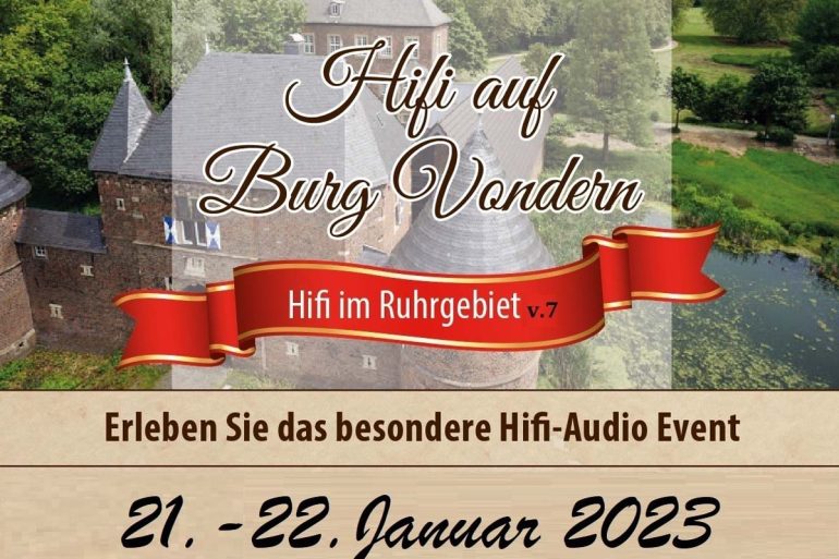 Input Audio auf der HiFi auf Burg Vondern