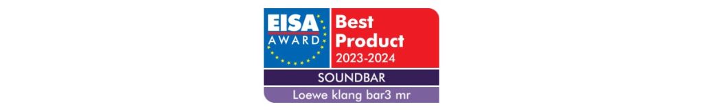 Loewe klang bar3 mr EISA Award