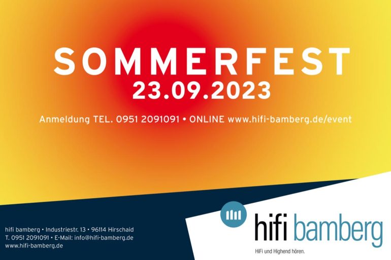 Sommerfest bei HiFi Bamberg