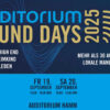 Auditorium Sound Days 2025