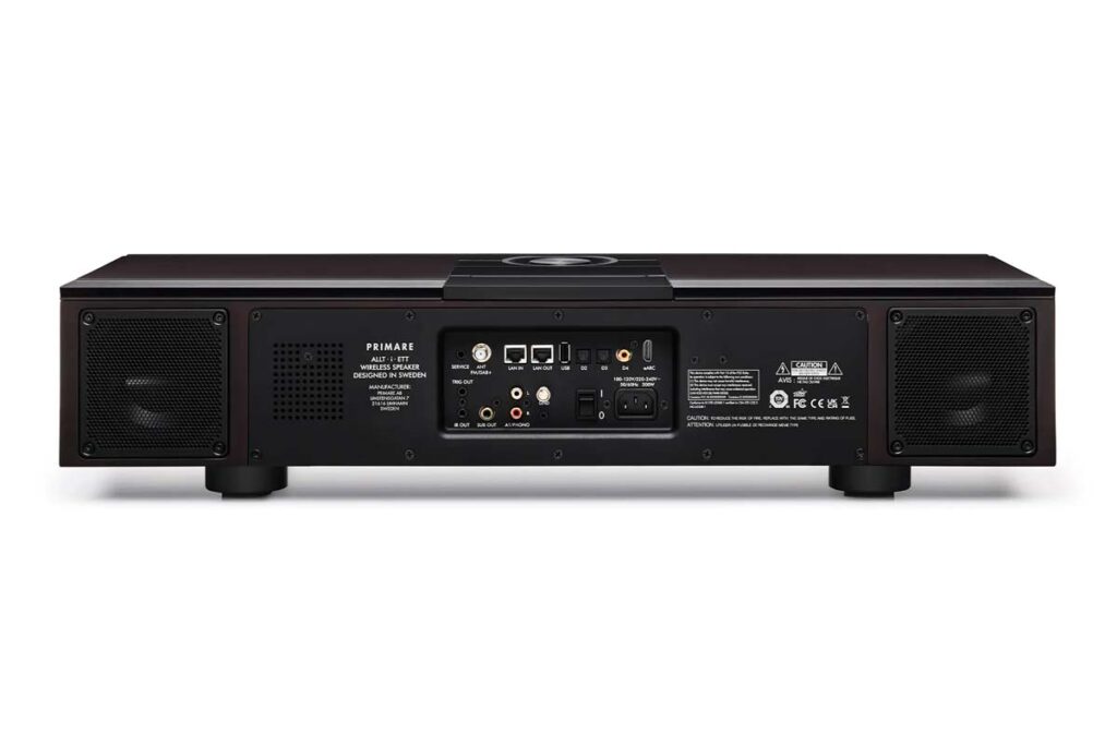 Primare Allt-i-Ett Streaming-Anlage