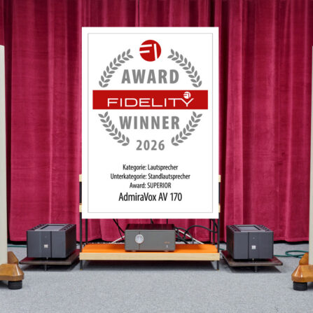 FIDELITY Awards 2026 - Admiravox AV 170