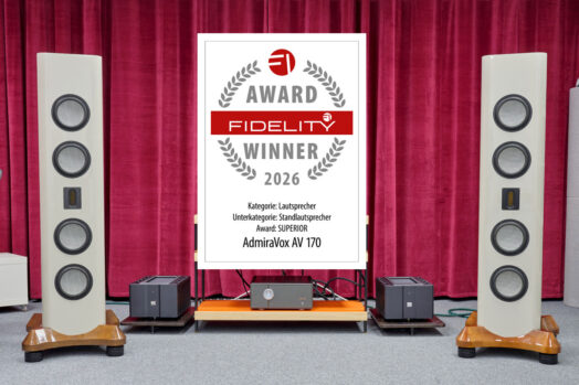 FIDELITY Awards 2026 - Admiravox AV 170
