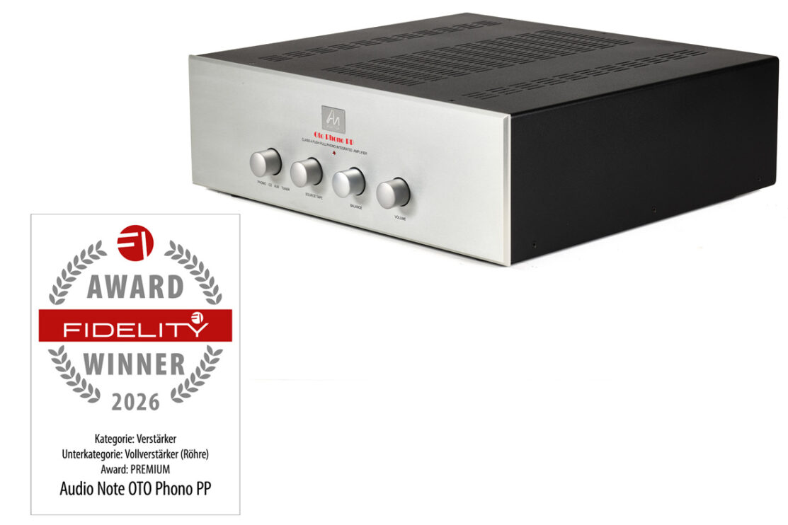 FIDELITY Awards 2026 - Audio Note OTO Phono PP