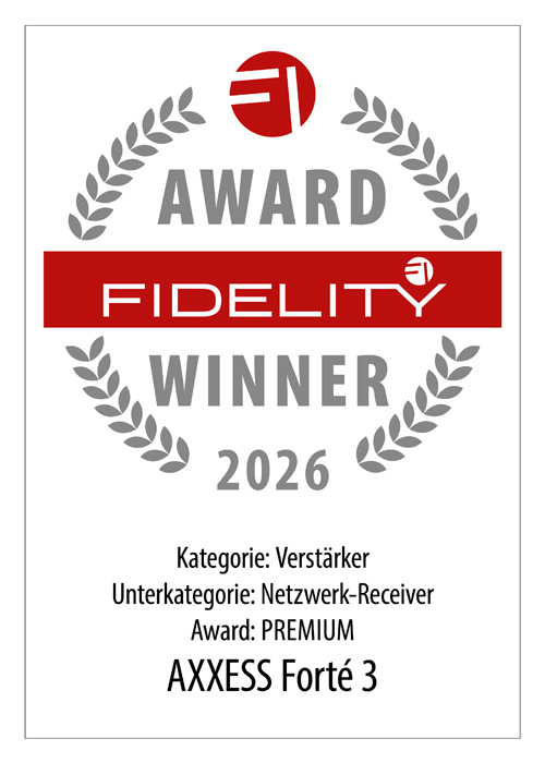 FIDELITY Awards 2026 - Axxess Forté 3