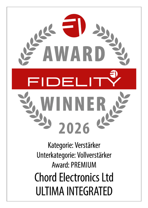 FIDELITY Awards 2026 - Chord Ultima Integrated