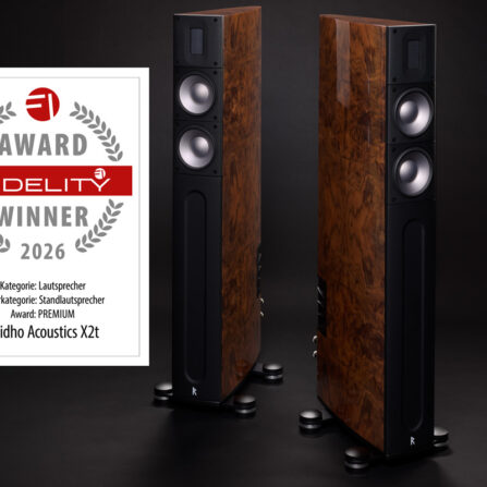 FIDELITY Awards 2026 - Raidho Acoustics X2t