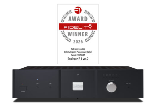 FIDELITY Awards 2026 - Soulnote E1 ver.2