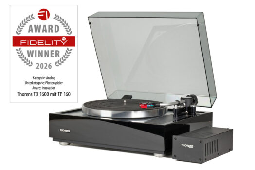 FIDELITY Awards 2026 - Thorens TD 1600 mit TP 160