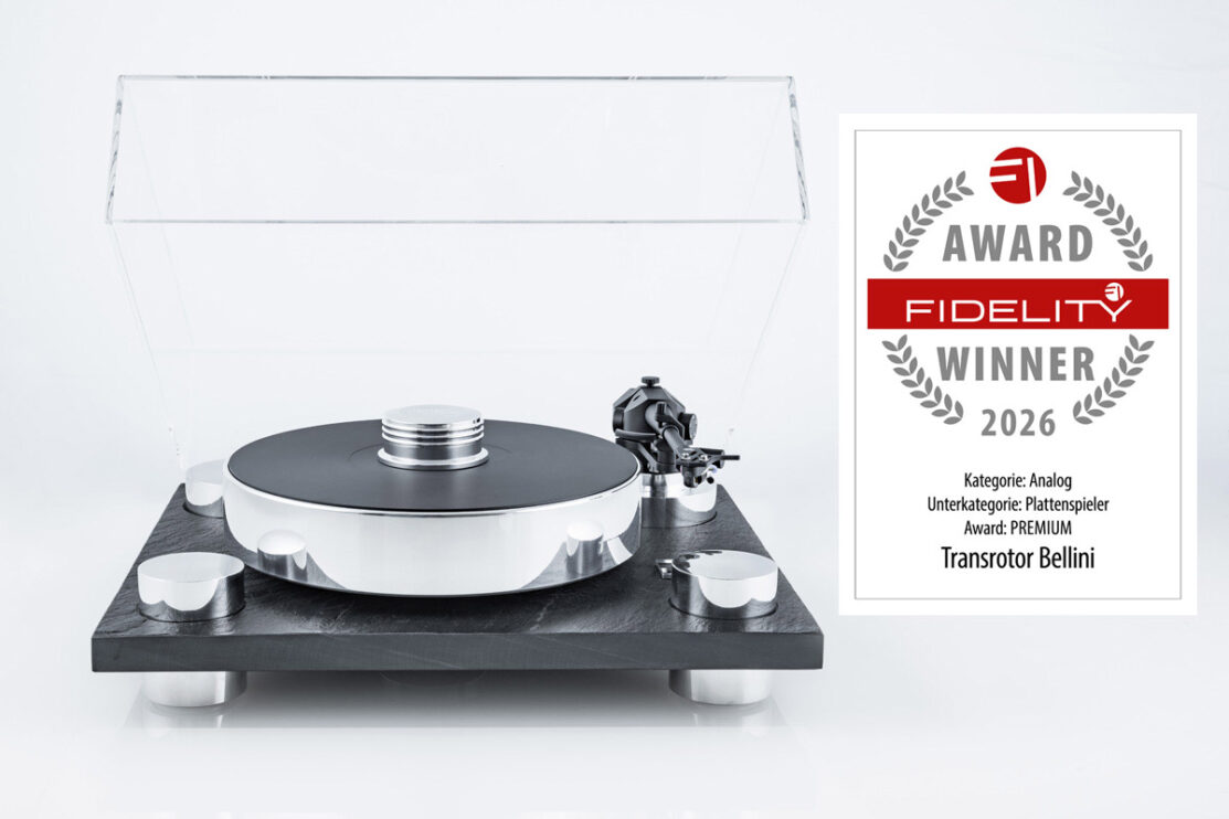 FIDELITY Awards 2026 - Transrotor Bellini TMD Schiefer