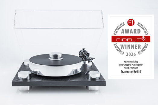 FIDELITY Awards 2026 - Transrotor Bellini TMD Schiefer