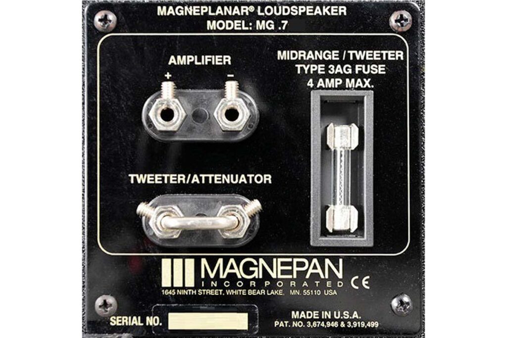 Magnepan MG-0.7 Magnetostaten