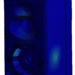 Abb. 5: Vibrationsanalyse
des Gehäuses nach dem
Optimierungsprozess Neumann KH 420 Optimiert