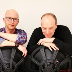 Georg-Cölestin Jatta und Uwe Heile vom deutschen Onda Ligera Vertrieb