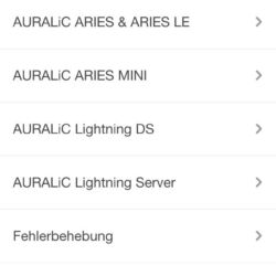 AURALiC LightningDS jetzt auch für iPhone und iPod Touch