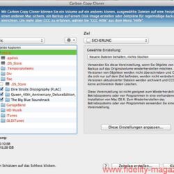 Screenshot Carbon Copy Cloner