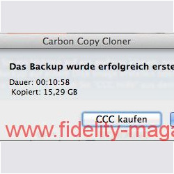 Screenshot Carbon Copy Cloner