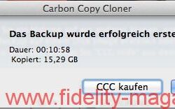 Screenshot Carbon Copy Cloner