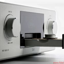 T+A PDP 3000 HV - Die massive Schublade fährt das gesamte CD/SACD-Laufwerk spielfrei und behutsam heraus …… und auch ebenso sanft wieder hinein. Der Spindelmotor ist gegen Überlastung geschützt