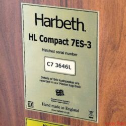 Harbeth Compact 7ES plus HiFi auf dem Bauernhof Reference Stand 7