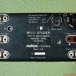 REVOX F36