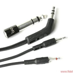 audioquest Nighthawk Kopfhörer - qualitativ sehr hochwertige, dabei aber nicht so flexible Kabel für zuhause