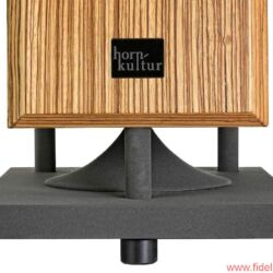 Horn-Kultur BiCorn - Subtile Details für besseren Klang: Mitteltondiffusor in der Hornmündung, Antispikes von Audioplan