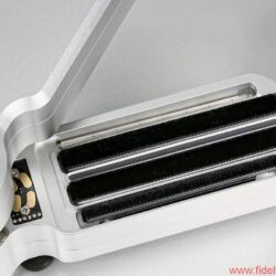 Clearaudio Double Matrix - Perfekt: Reinigungseinheit mit magnetisch fixierten Mikrofaser-Trägern und schmalen Bewegungsgeneratoren
