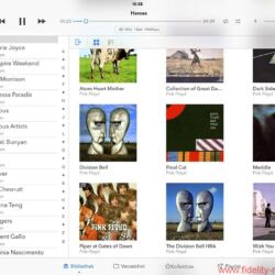 Auralic Aries Mini Screenshots - Auralic setzt auf die Lightning-DS-Plattform und die gleichnamige Steuerungs-App. Wer diese, wie hier abgebildet, auf einem iPad installiert, kann sich über eine klar strukturierte, übersichtliche sowie optisch ansprechende Darstellung und sehr gute Bedienbarkeit freuen. Zu den Vorzügen von Lightning DS gehört die Option, den Aries Mini direkt als Server einzusetzen; damit bieten sich weitere Sortiermöglichkeiten des Musikbestandes etwa nach Abtastrate oder Datum. Lightning DS ist auch bei der Einrichtung des Aries Mini behilflich.