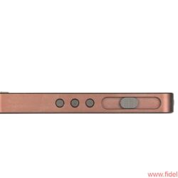 Calyx M mobile player - Analoges Feeling: Der seitliche Lautstärkesteller funktioniert ohne jeden Durchbruch am Gehäuse